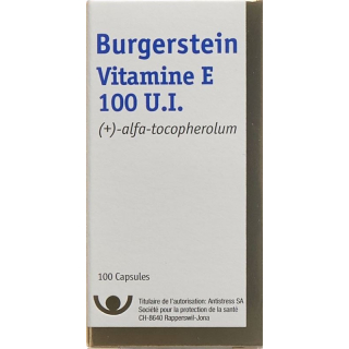 BURGERSTEIN Vitamin E Kaps 100 IE