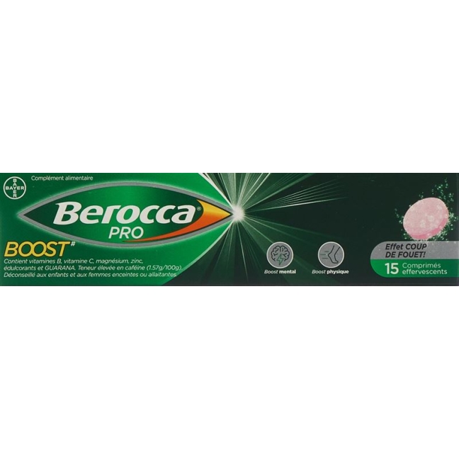 BEROCCA PRO Boost Brausetabl