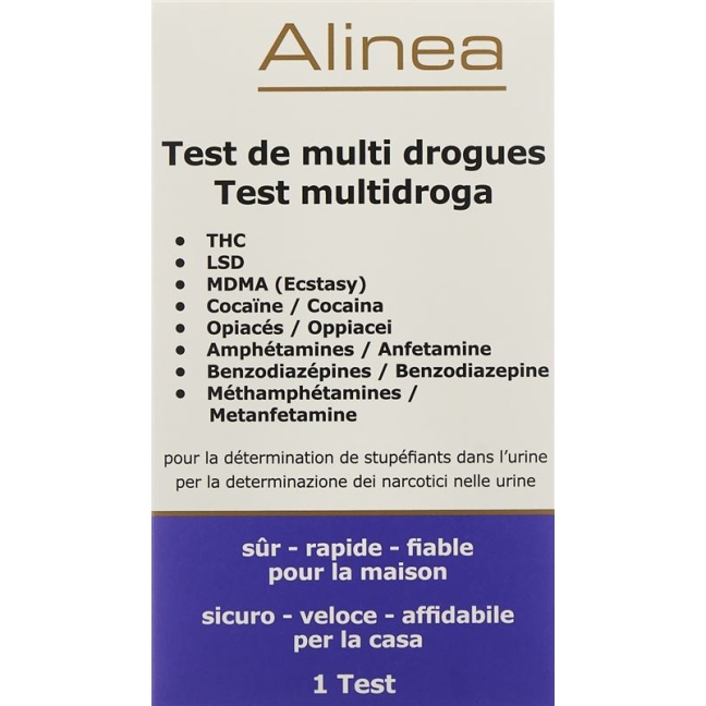 ALINEA Multi-Drogen-Selbsttest 8 Urin