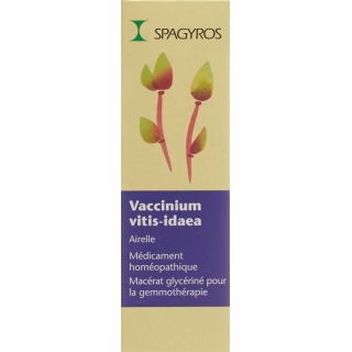 SPAGYROS GEMMO Vacc vit idaea Glyc Maz D 1