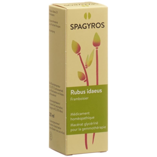 SPAGYROS GEMMO Rubus idaeus Glyc Maz D 1