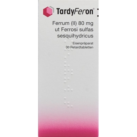 TARDYFERON Ret Tabl 80 mg