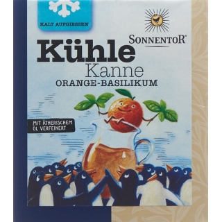 SONNENTOR Kühle Kanne Teepyr Oran-Basi BIO