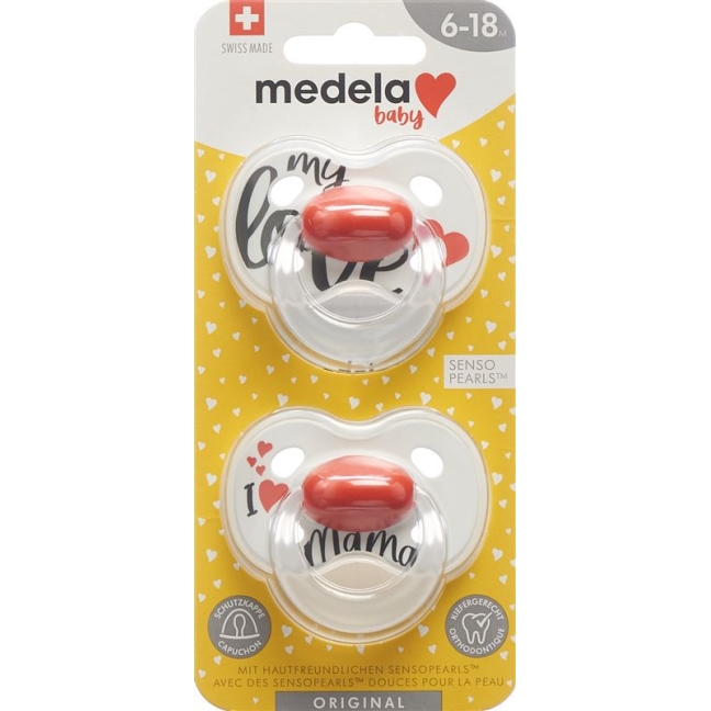 MEDELA Baby Nuggi Original 6-18 Sig Love