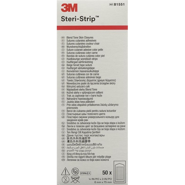 3M STERI STRIP Blendtone 6x75mm nat neu