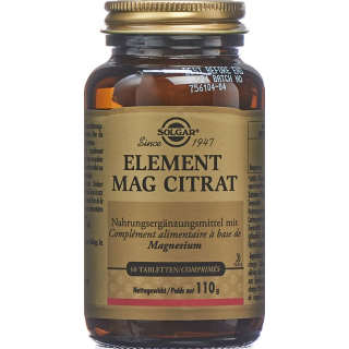 Solgar Element Mag Citrate Таблетки Fl 60 шт.