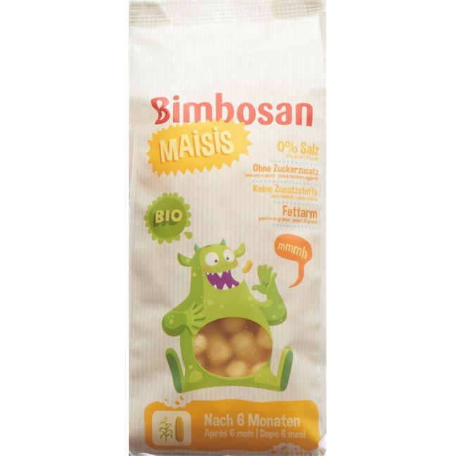 Bimbosan органическая кукуруза в пакетиках 50 г