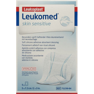 LEUKOMED skin sensitive 5x7.2cm