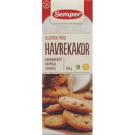 SEMPER Havrekakor Oat Cookies glutenfree