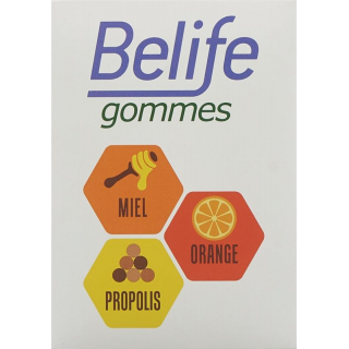 Belife gommes Прополис Мед Апельсин Ds 45 г