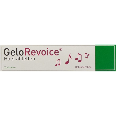 GeloRevoice Пастилки для горла Бузина 20 шт.