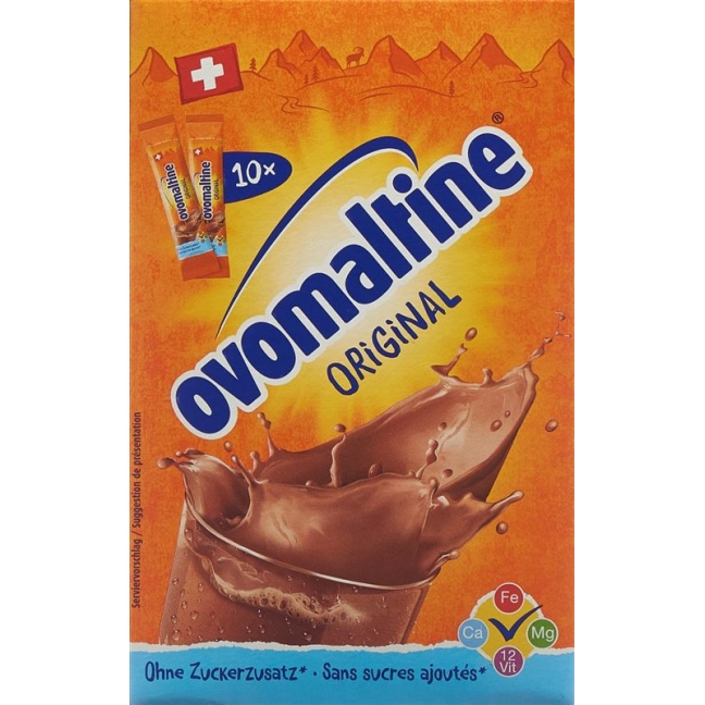 Ovomaltine Original Plv Stickpack 10 x 15 г