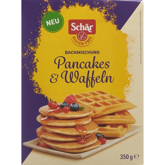 SCHÄR Backmischung Pancakes Waffeln glutenfr