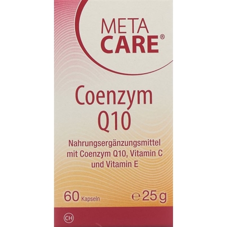 Metacare Коэнзим Q10 Капс Дс 60 шт.