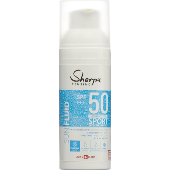 SHERPA TENSING Sun Fluid SPF50 Sport