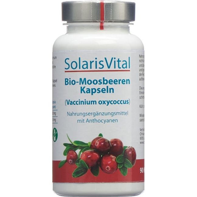 SOLARISVITAL Moosbeerensaft Kaps Bio