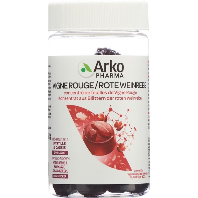 ARKOGUMMIES Rote Weinrebe