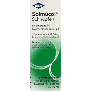 SOLMUCOL Schnupfen Nasenspray