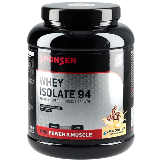 SPONSER Whey Isolate 94 Caffe Latte