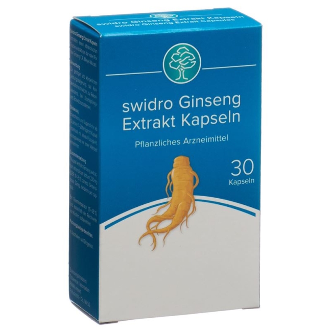 SWIDRO Ginseng Extrakt Kaps