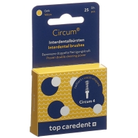 TOP CAREDENT Circum 4 Int Bürsten gelb