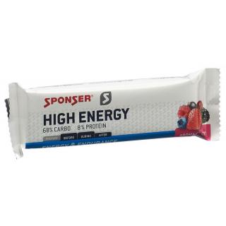 SPONSER High Energy Bar Berry