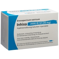 INHIXA Inj Lös 20 mg/0.2ml INHIXA Inj Lös 20 mg/0.2ml