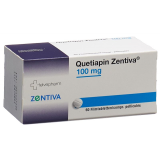 QUETIAPIN Zentiva Filmtabl 100 mg