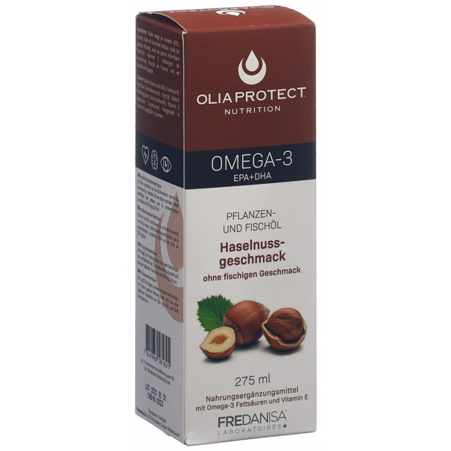 OLIAPROTECT Omega-3 EPA+DHA Haselnussgeschm