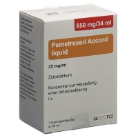 PEMETREXED Accord liquid 850 mg/34ml