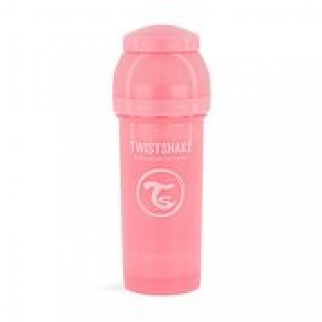 TWISTSHAKE Anti Kolik Flasche 260ml pastel pink