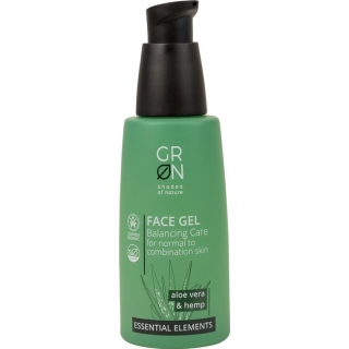 GRN ESSENTIAL Gesichtsgel ausglei Aloe&Hanf