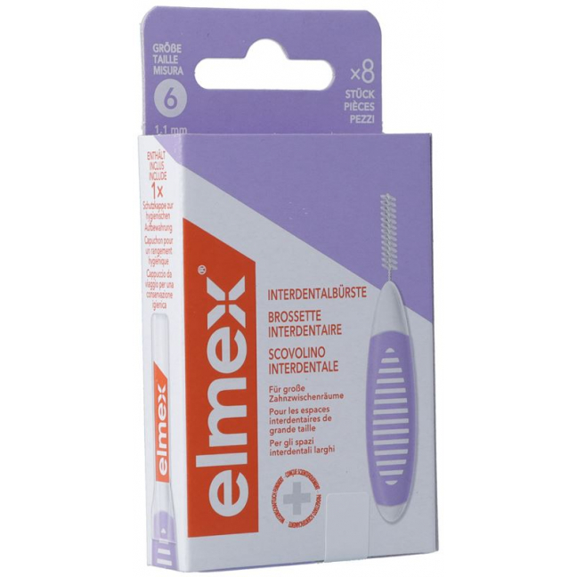 ELMEX Interdentalbürsten 1.1mm violett