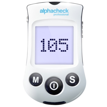 ALPHACHECK Blutzuckermessgerät profession NFC Set