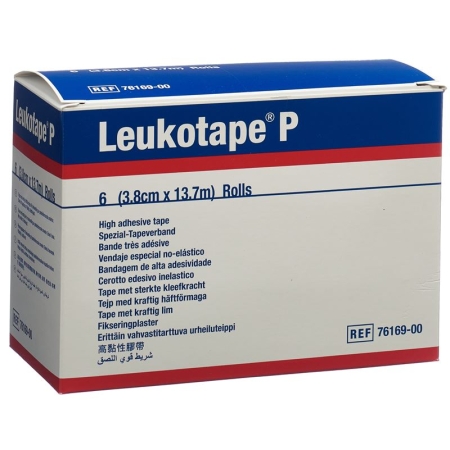 Leukotape P Spezial-Tapeverband 13.7m x 3.8см 6 штук