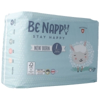 Подгузники BE NAPPY размер 1 2-5 кг Новорожденный