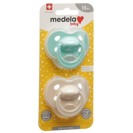 Medela Baby Nuggi Original 18+ Пастельные 2 шт.