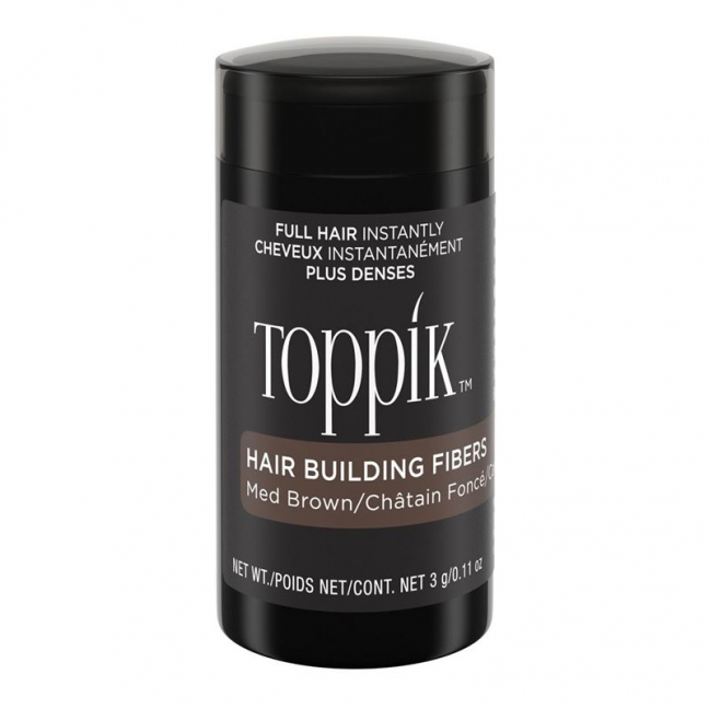 TOPPIK Haarfasern medium brown