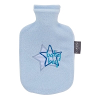 FASHY Kinderwärmflasche 0.8l hellbl Boy Flausch Th FASHY Kinderwärmflasche 0.8l hellbl Boy Flausch Th