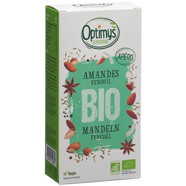 OPTIMYS Apero Mandeln Fenchel Bio