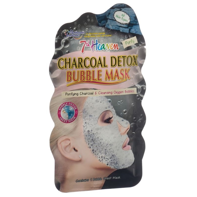 7TH HEAVEN Women's Charcoal Bubble Mask