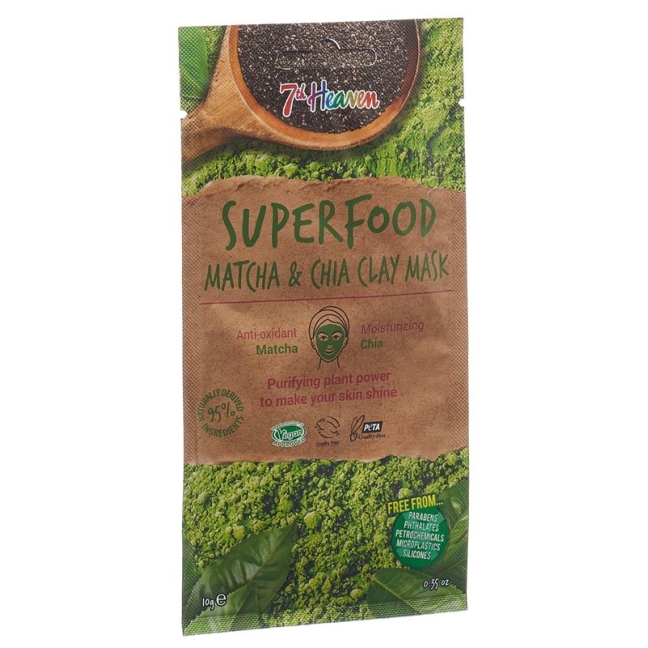 7TH HEAVEN Superfood Clay Mask Mat Chia