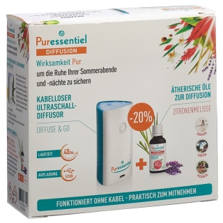 PURESSENTIEL Anti Sting Box Diffuse &amp; Go+Citronella