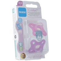 Соска-пустышка MAM Comfort Sili 0–2 мес.