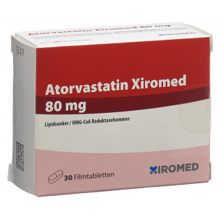 Аторвастатин Ксиромед Фильмтабл 80 мг 100 шт.