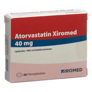 Аторвастатин Ксиромед Фильмтабл 40 мг 100 шт.