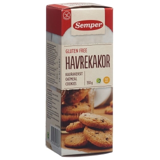 SEMPER Havrekakor Oat Cookies glutenfree