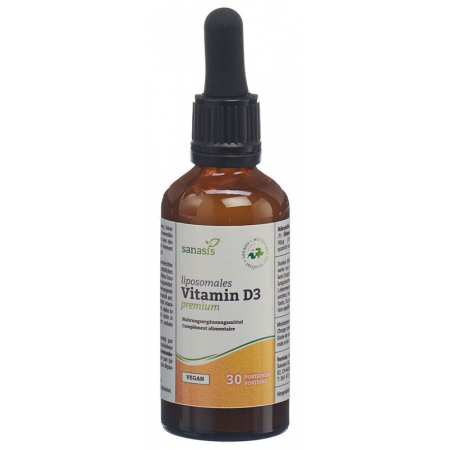 SANASIS Vitamin D3 liposomal pre vegan