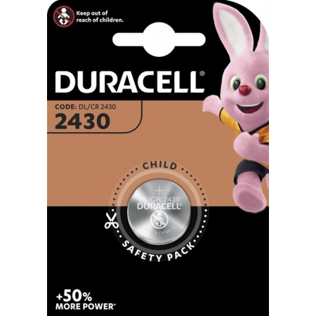 DURACELL Batt CR2430 3V Lithium B1