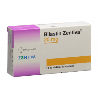 Биластин Зентива табл. 20 мг